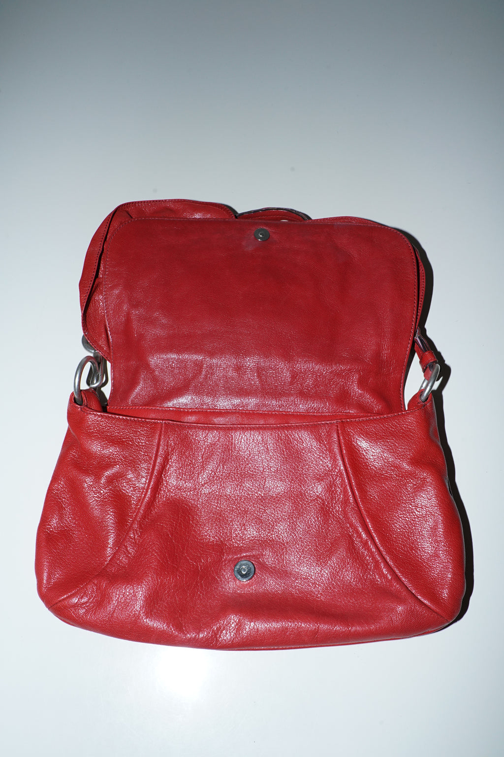 Yves Saint Laurent + Tom Ford SS2003 Nadja Red Leather Bag