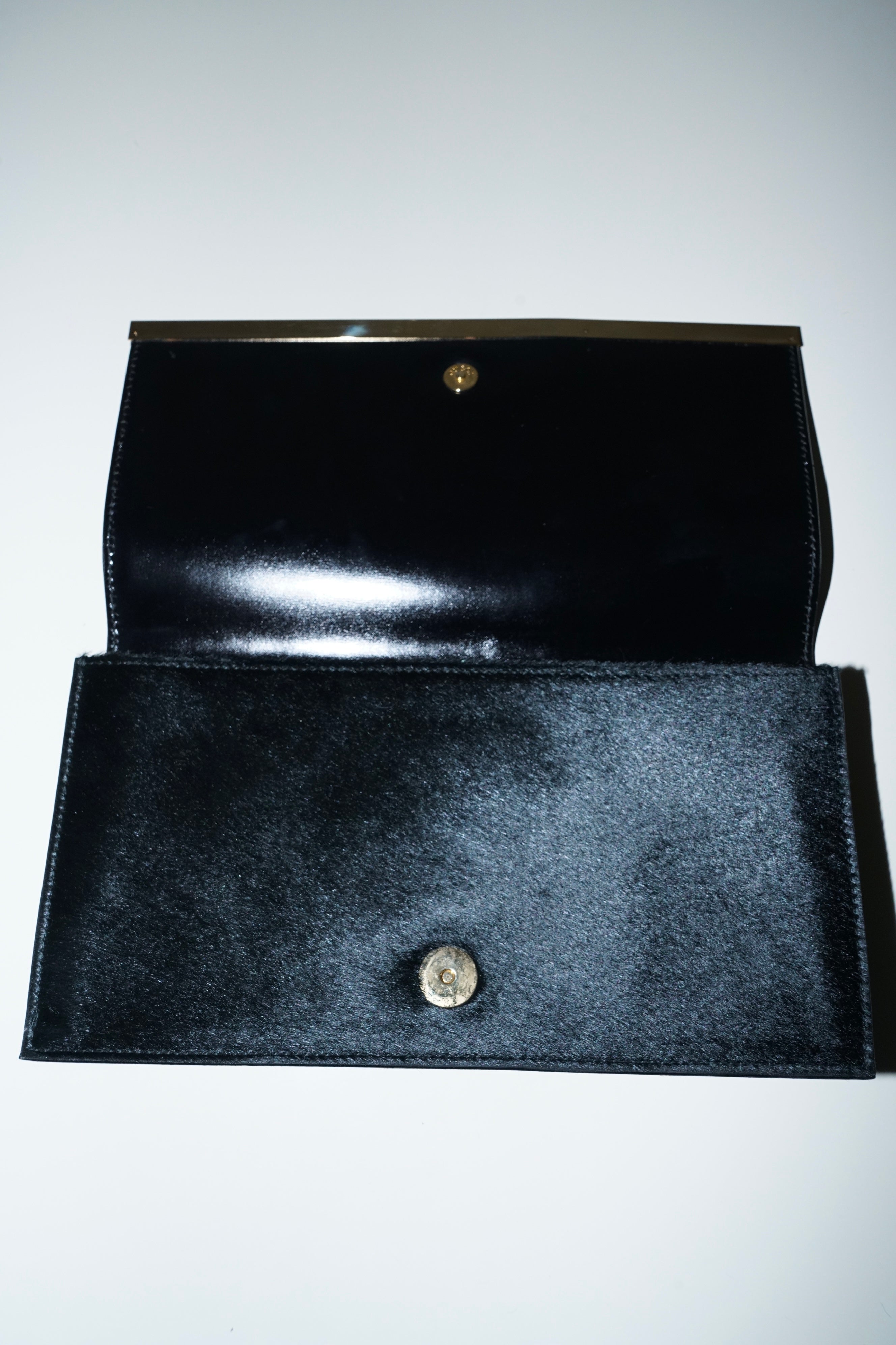 Gucci + Tom Ford FW1996 Black Pony Hair Clutch