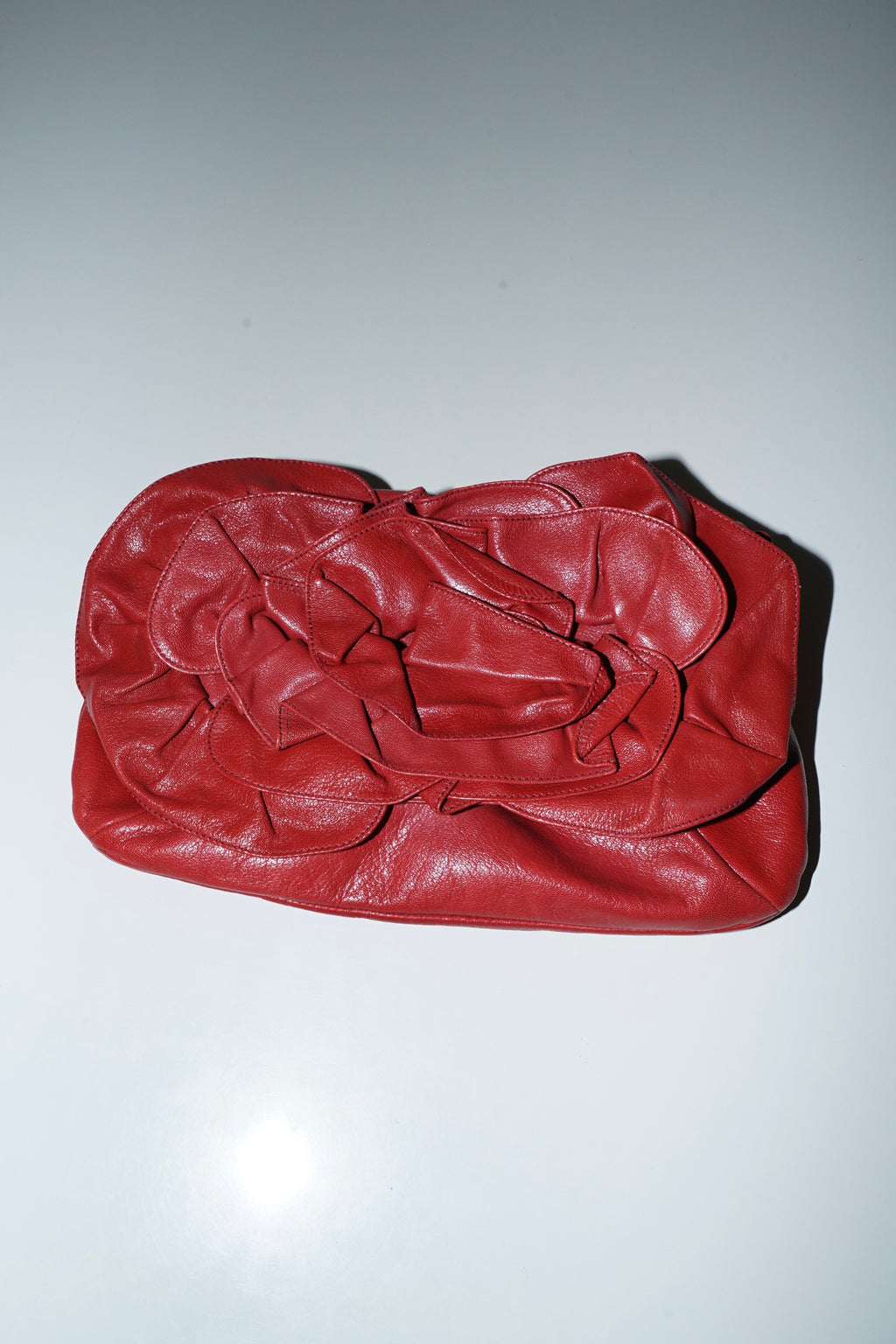 Yves Saint Laurent + Tom Ford SS2003 Nadja Red Leather Bag