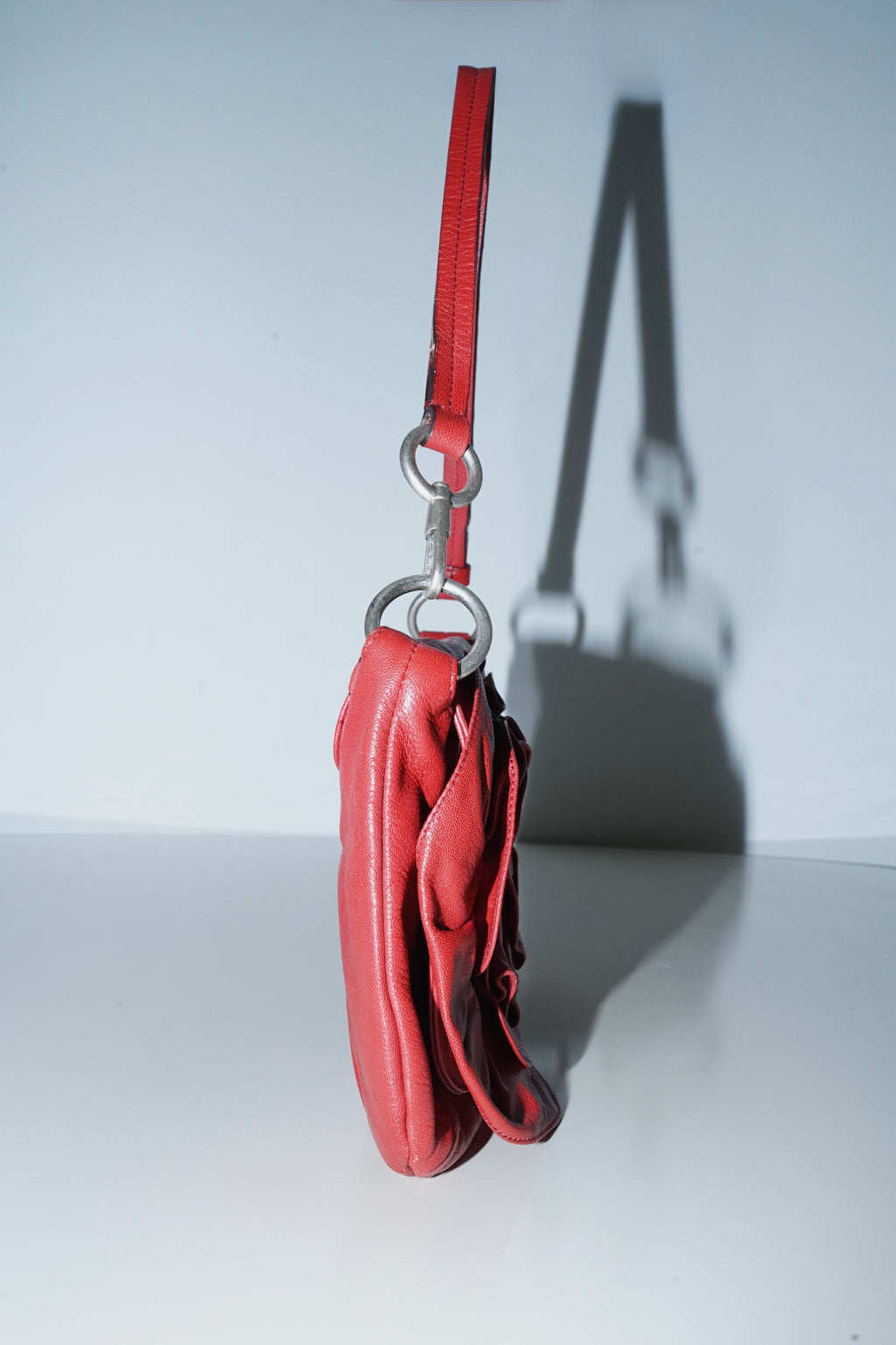 Yves Saint Laurent + Tom Ford SS2003 Nadja Red Leather Bag