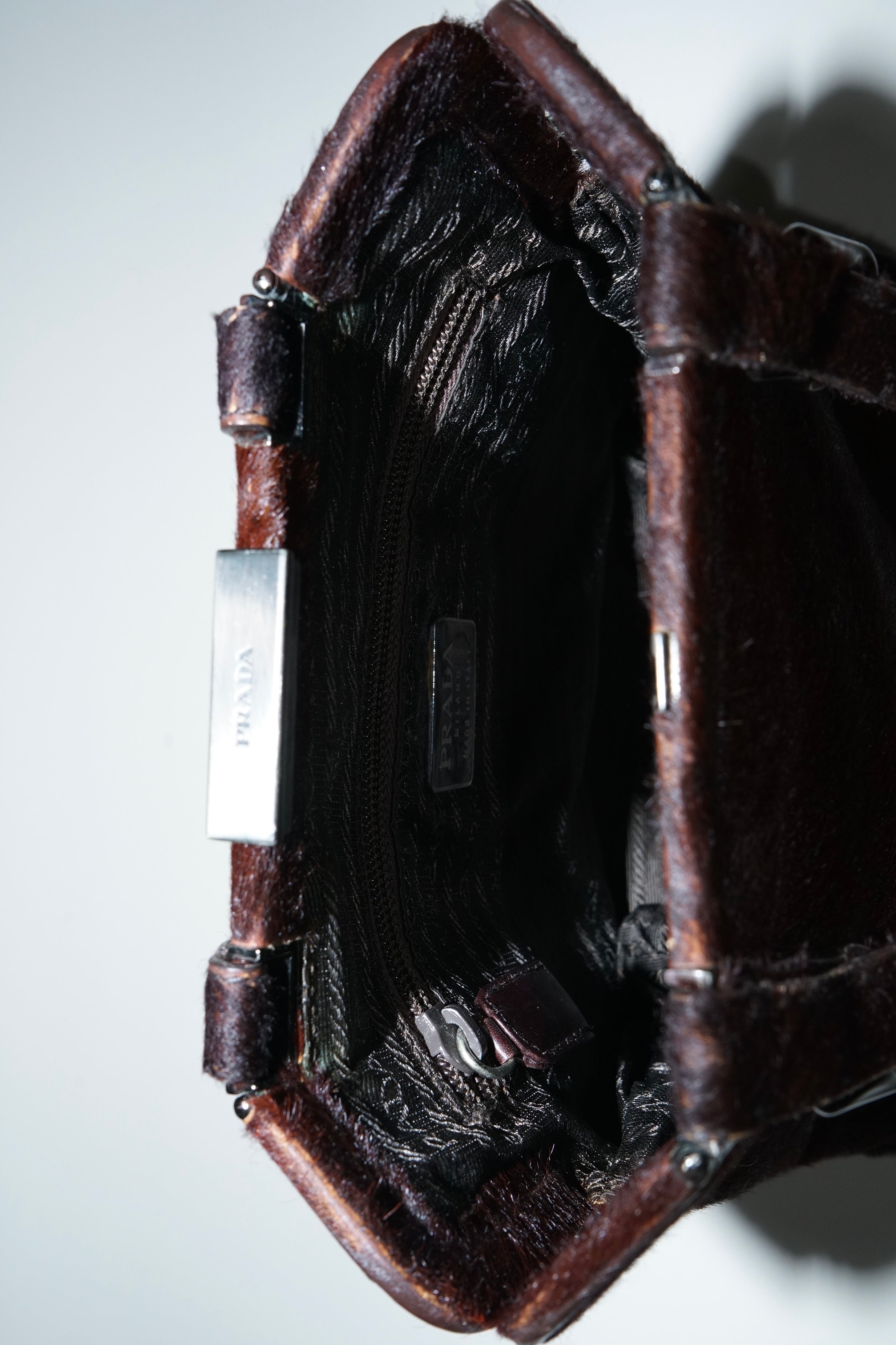 Prada FW1997 Brown Pony Hair Bag