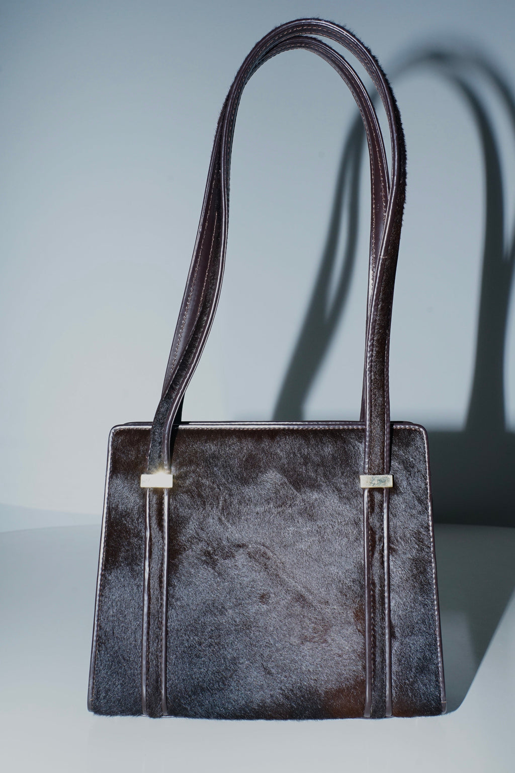 Gucci + Tom Ford FW1996 Brown Pony Hair Bag