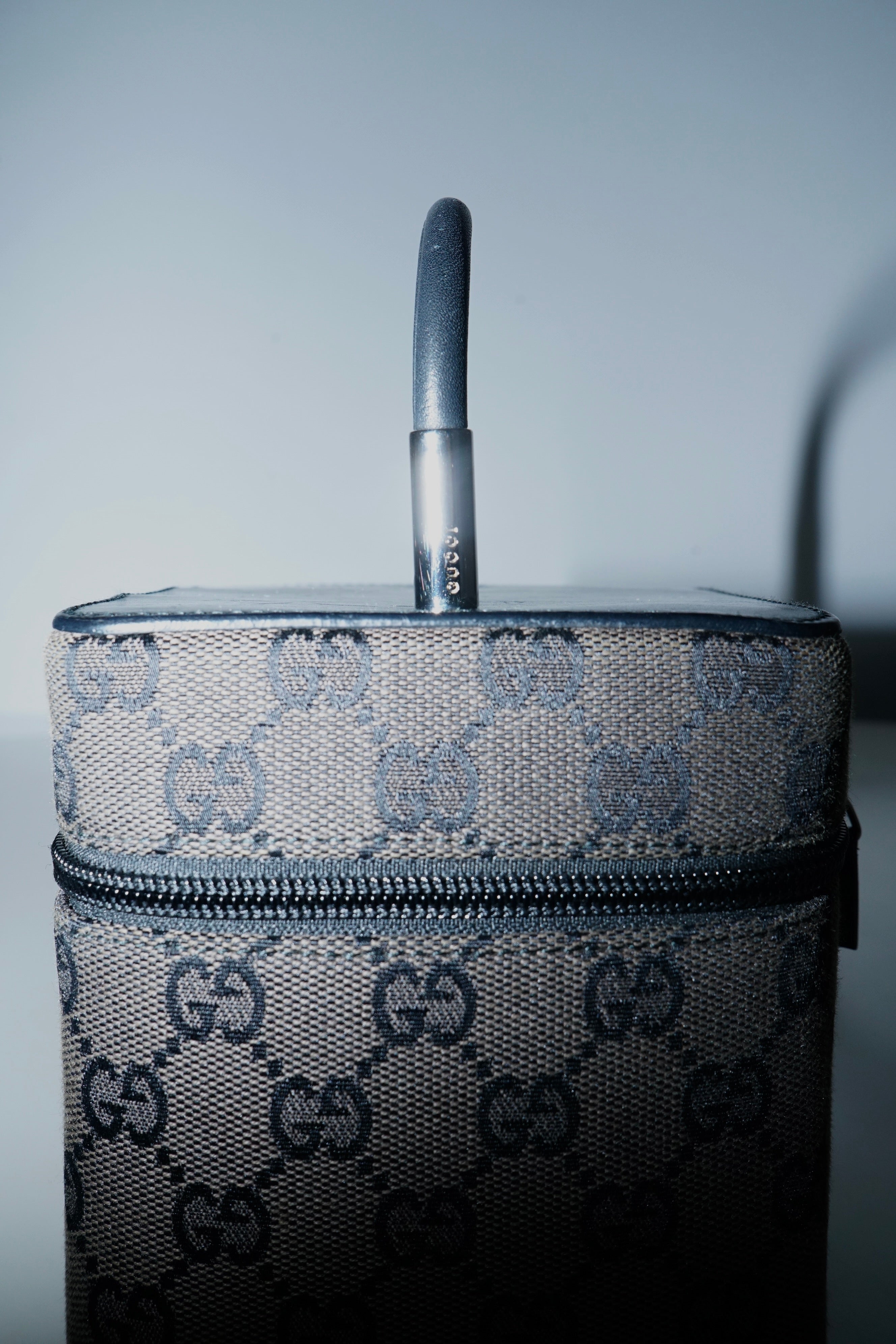 Gucci GG Canva Top Handle Vanity Bag