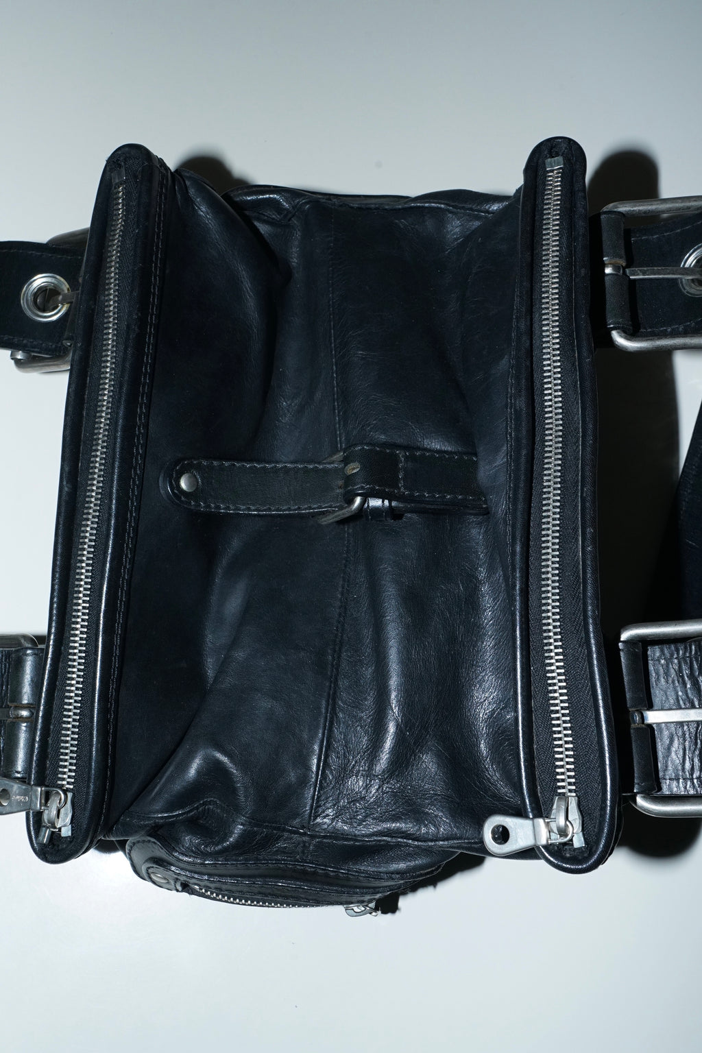 Chloé FW2003 Black Leather Chain Bag