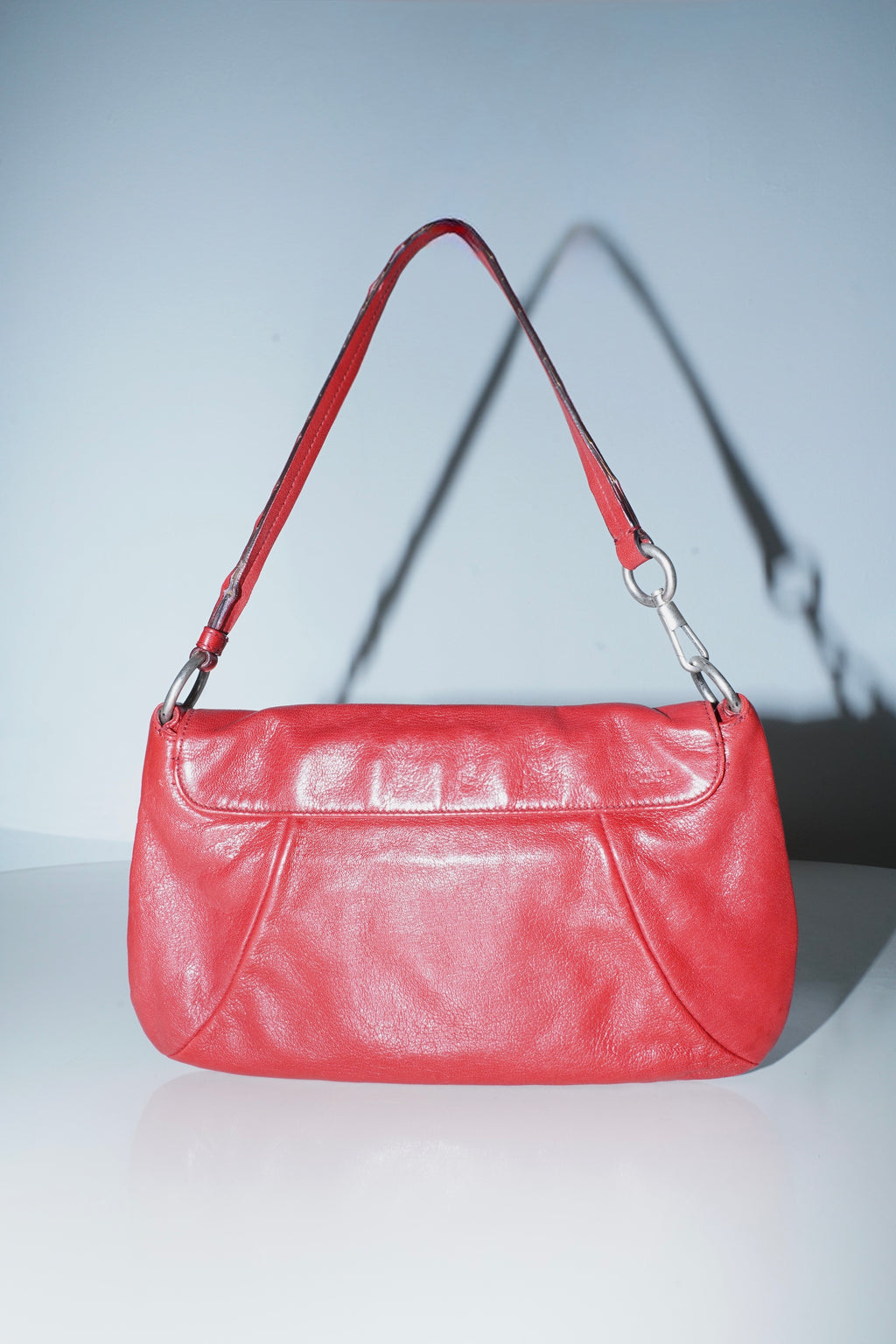 Yves Saint Laurent + Tom Ford SS2003 Nadja Red Leather Bag