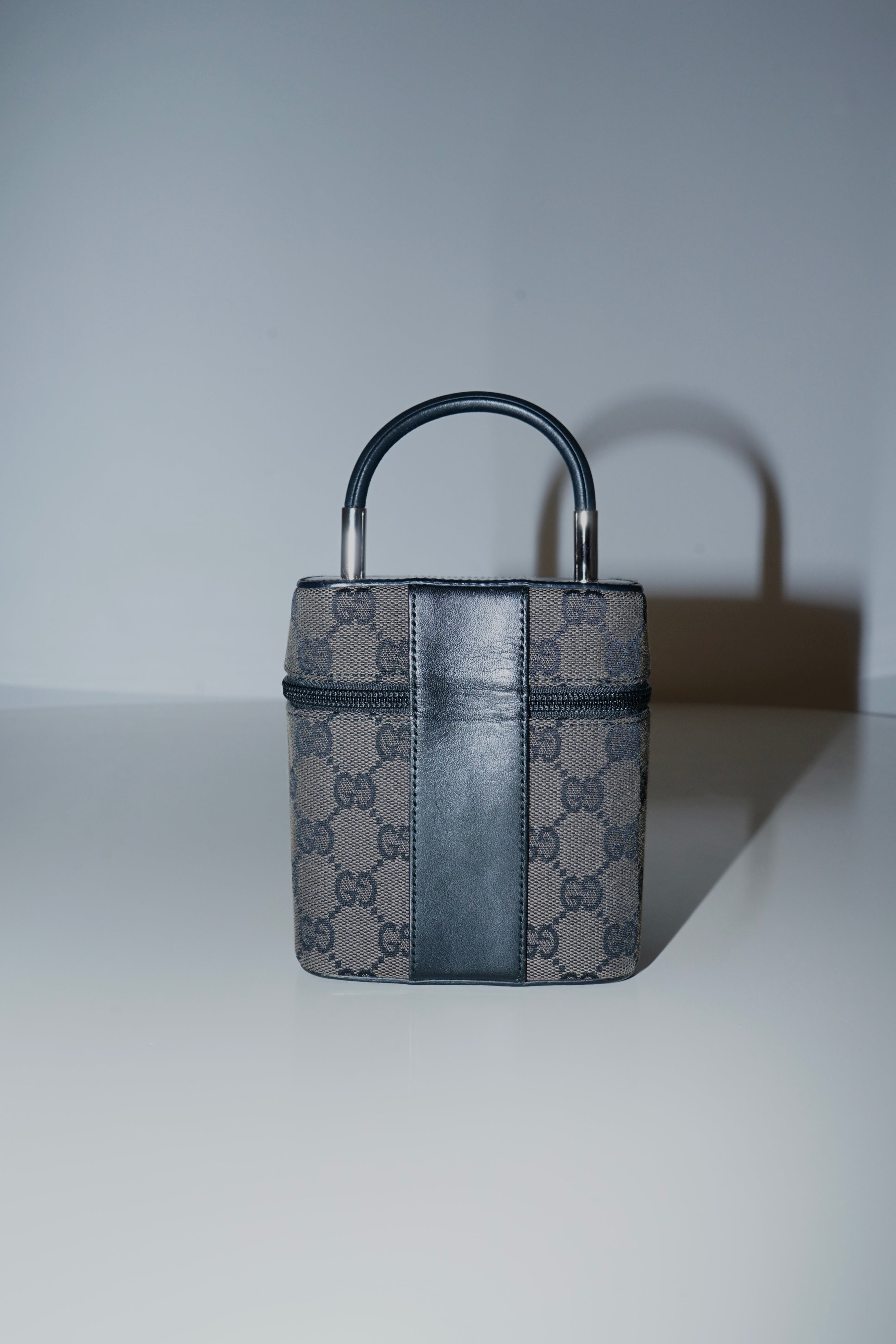 Gucci GG Canva Top Handle Vanity Bag