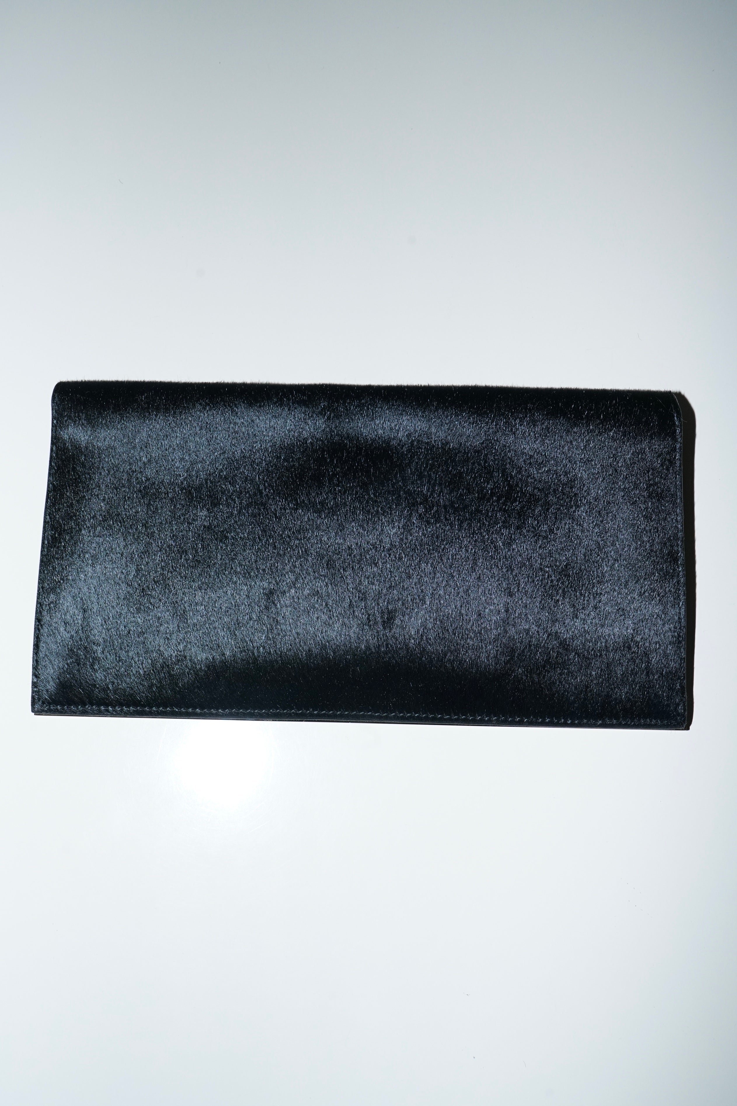Gucci + Tom Ford FW1996 Black Pony Hair Clutch